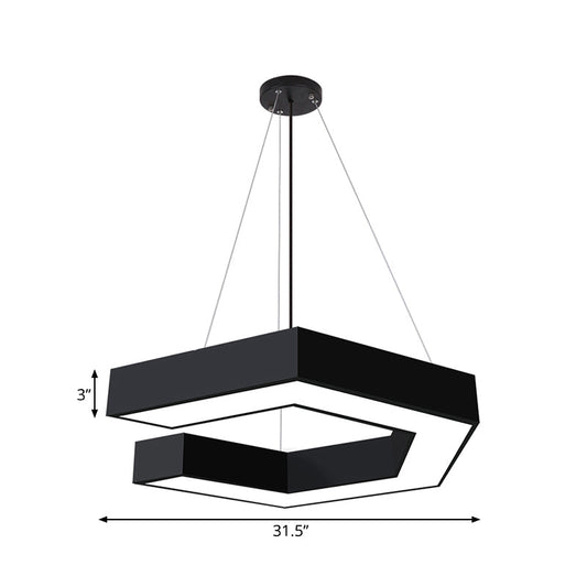 Aubree Modern Geometric Pendant: A Versatile Option for Your Office