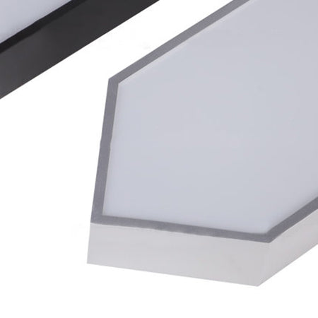 Karla  Modern Linear Pendant: Customizable LED Light for Any Space