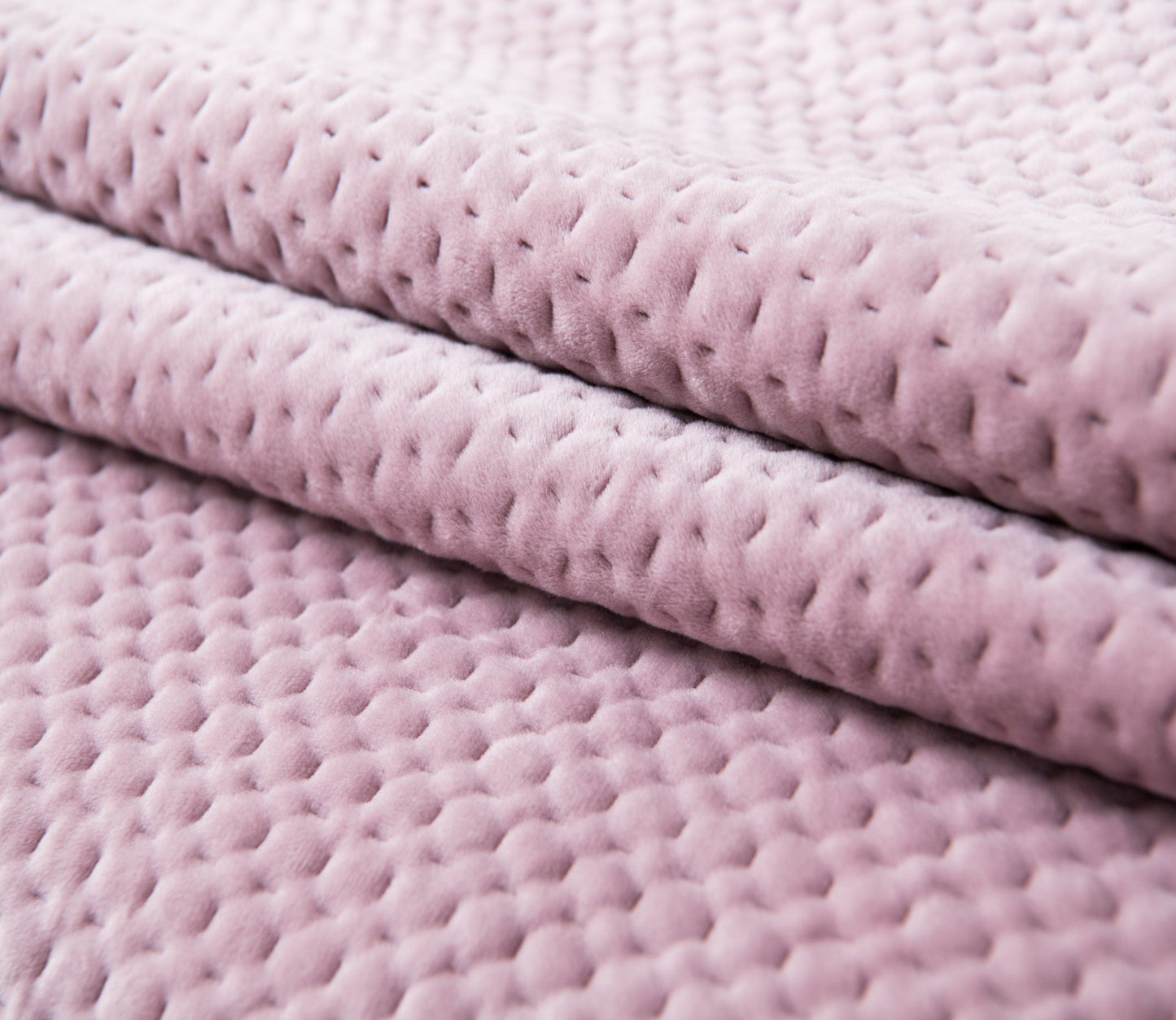 Kasentex All Season Cozy Velvet Quilt Set with Shams, Queen, King, Room Decor, Graduation Gifts