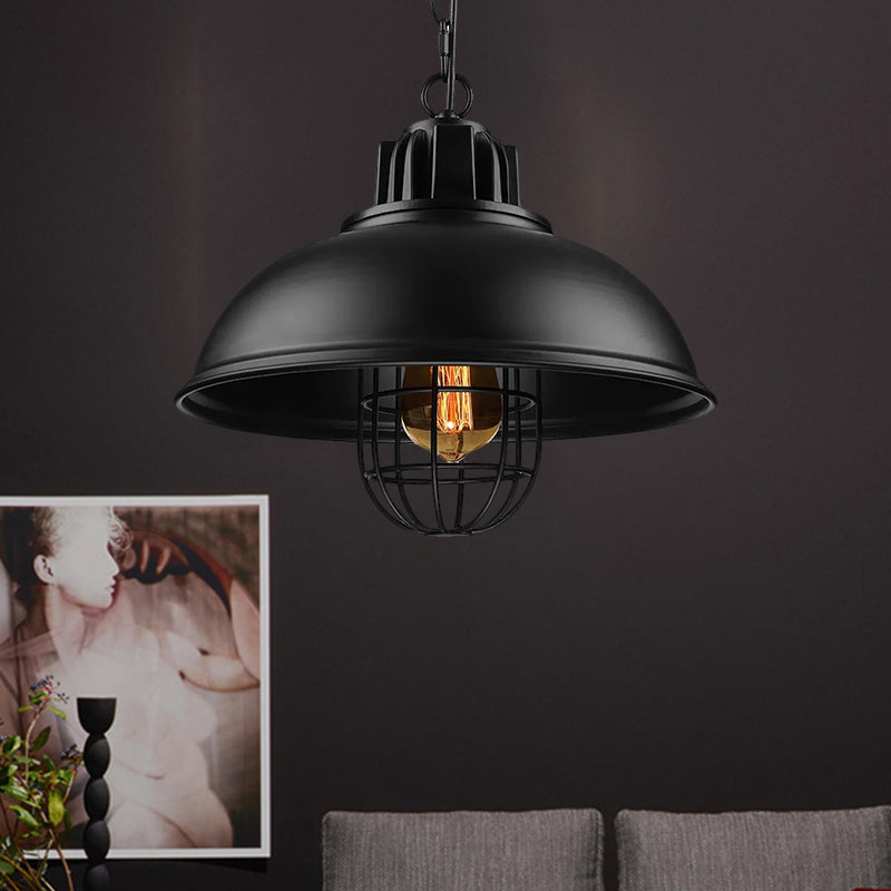 Ezra's Industrial Pendant: Modern Flair & Rustic Charm