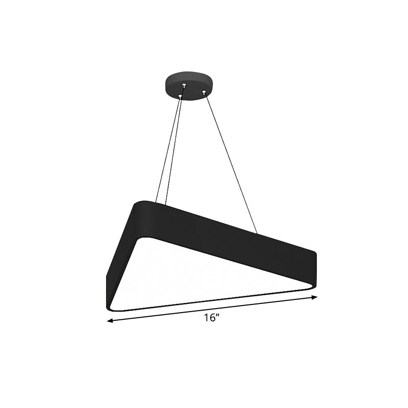 Amiyah Geometric Glow - Triangle Cafe Pendant Lamp