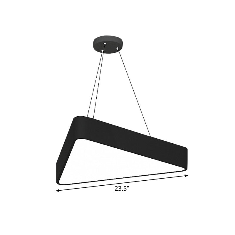 Amiyah Geometric Glow - Triangle Cafe Pendant Lamp