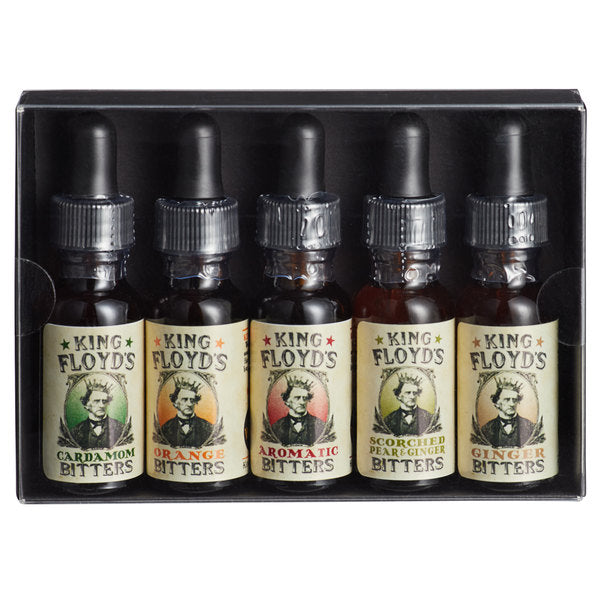 Kitchen Tools & Cookware: King Floyd's Bitters 5-Pack Sampler Set by The Whiskey Ball