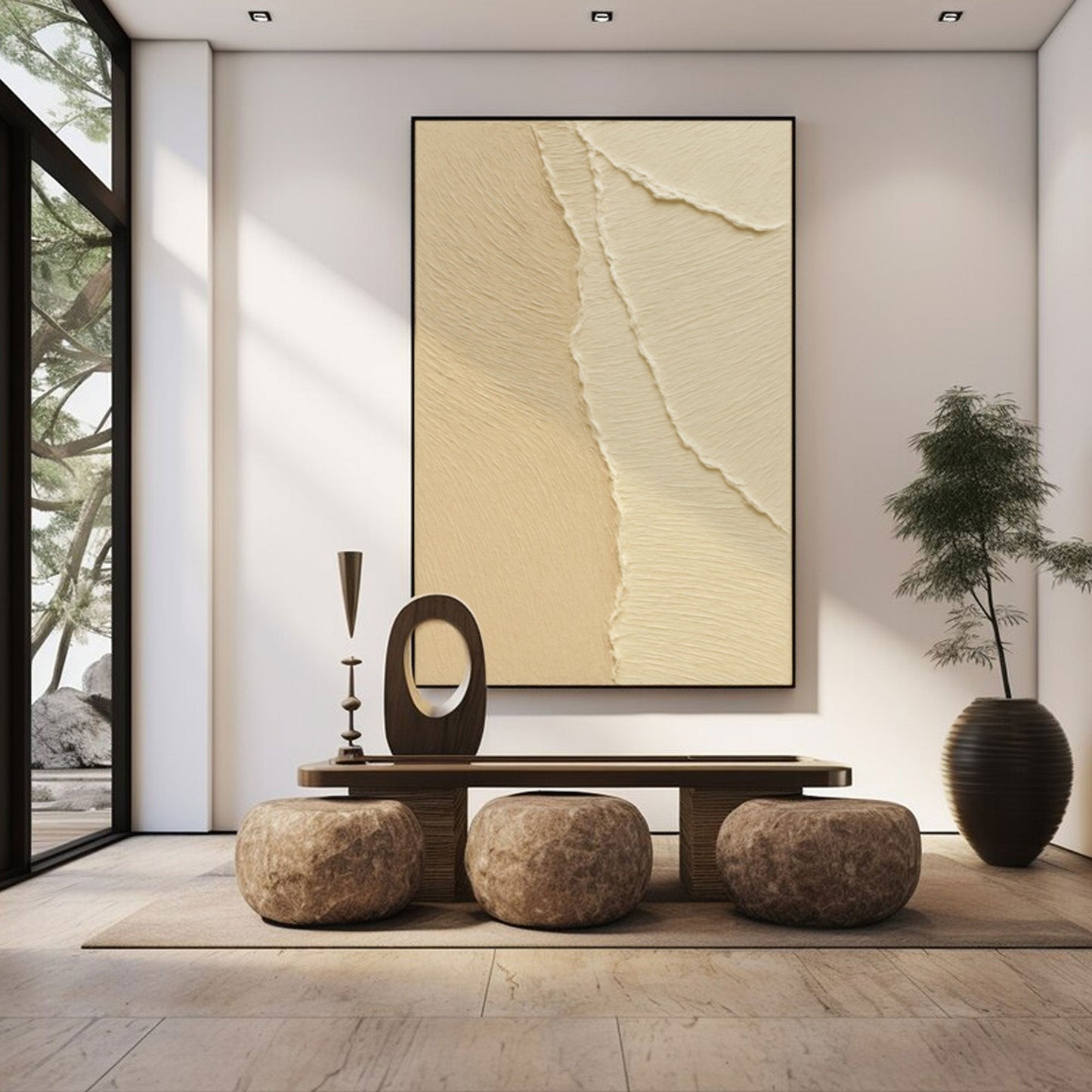 Modern Abstract Minimalist Wall Art X