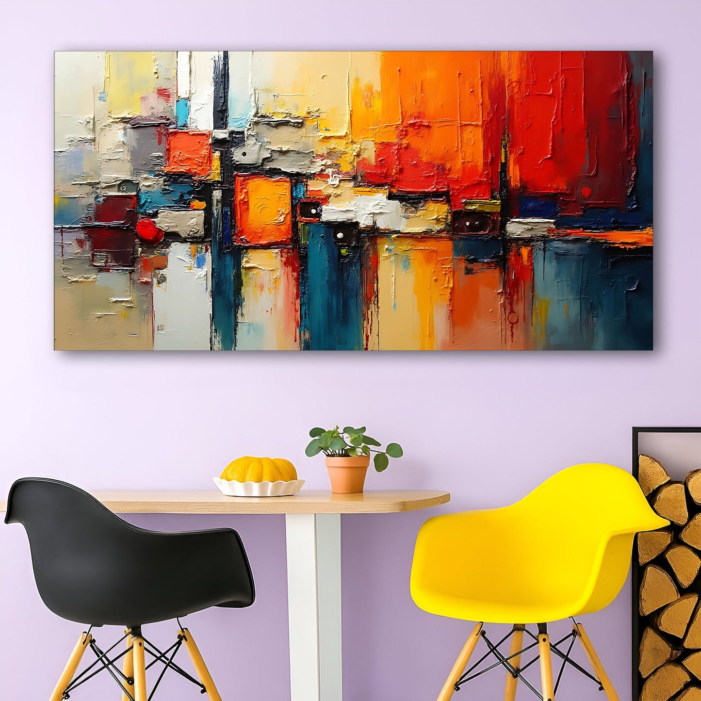 Colorful Abstract Wall Art II