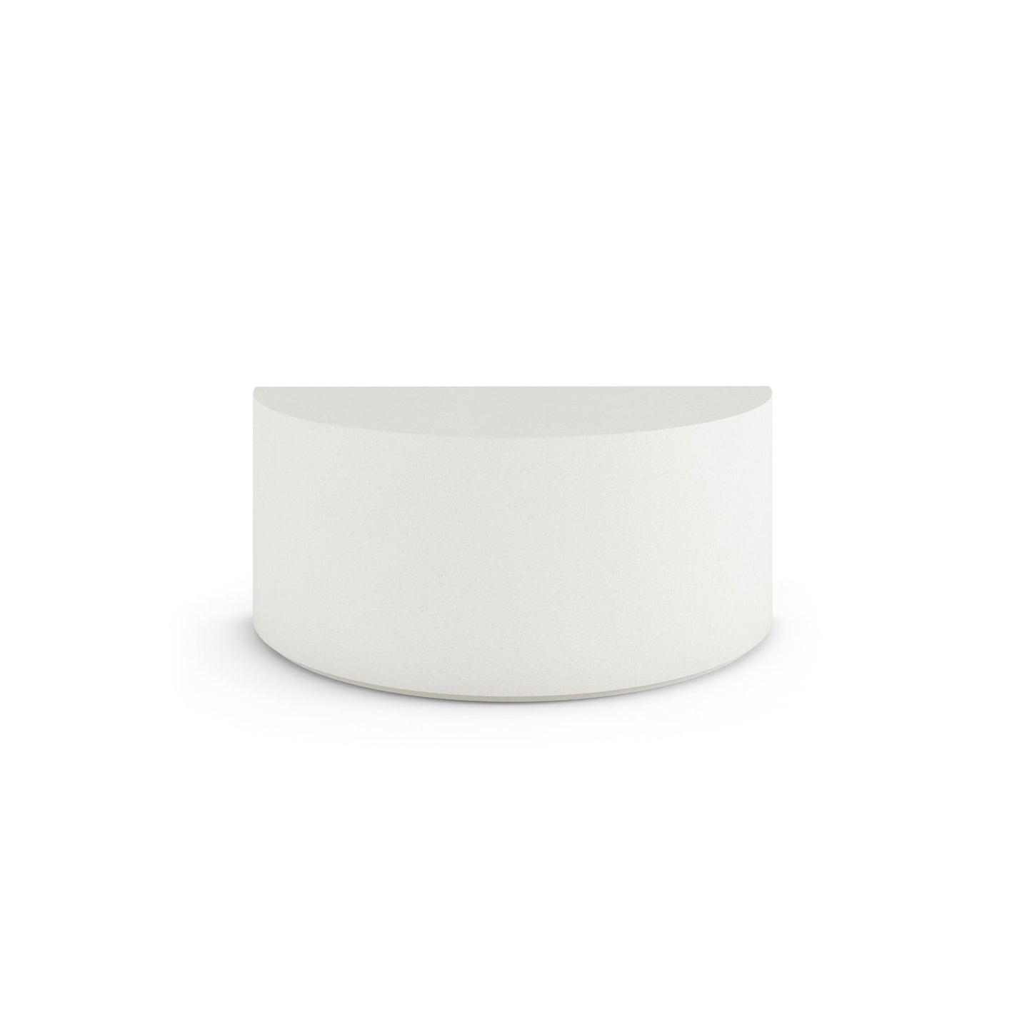 Garden & Outdoor: Concrete Coffee Table - 54" Half Circle by ModaConcrete - Direct source for architectural and precast concrete