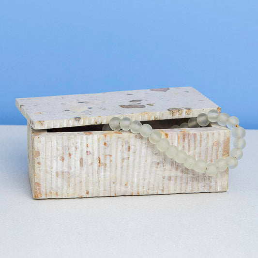 Pet Supplies: Ataca Marble Box, Large by Tea + Linen
