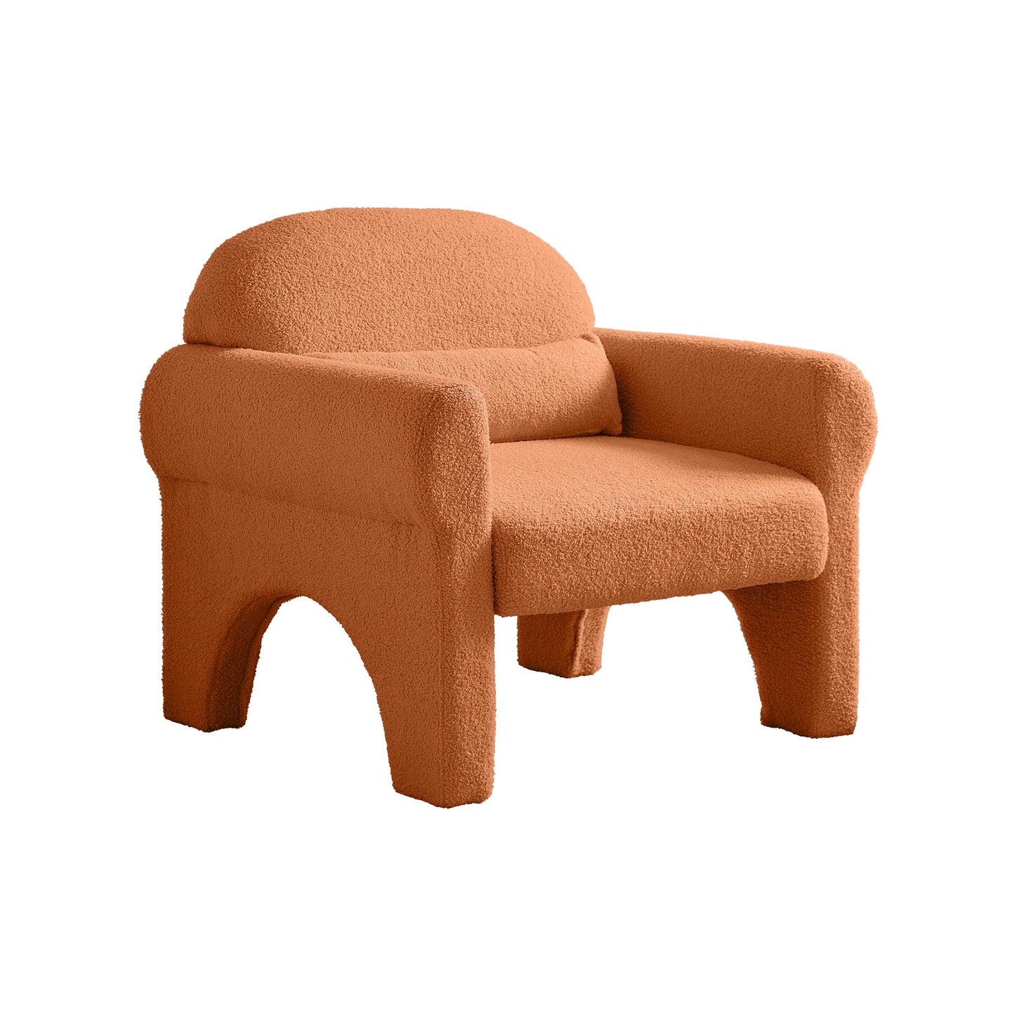 [VIDEO provided]2 Piece Set Sofa Couch,modern teddy fabric loveseat & accent chair for Living room