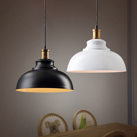 Aaliyah - Adjustable Industrial Dome Pendant Light