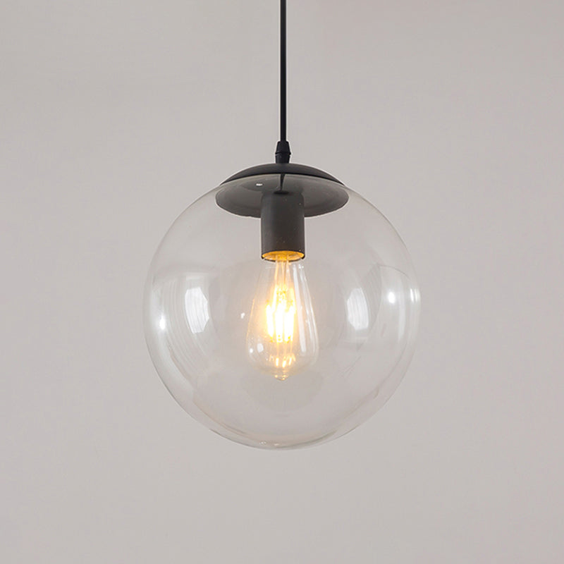 Modern Glass Orb Pendant: Stylish Lighting for Restaurants