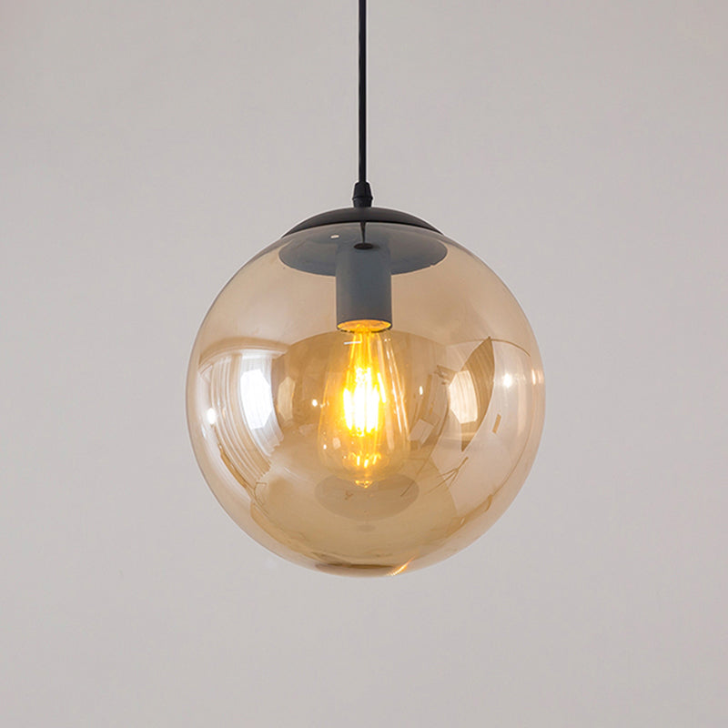 Modern Glass Orb Pendant: Stylish Lighting for Restaurants