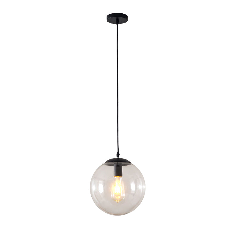 Modern Glass Orb Pendant: Stylish Lighting for Restaurants