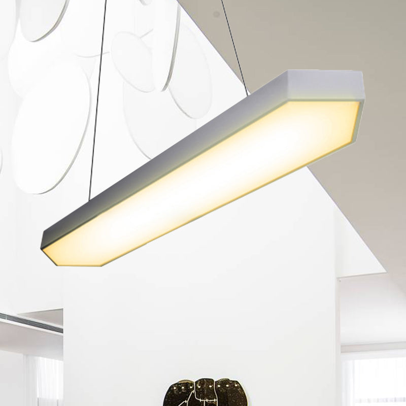 Karla  Modern Linear Pendant: Customizable LED Light for Any Space