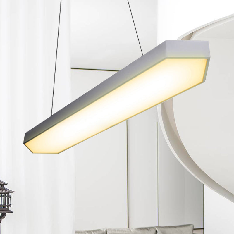 Karla  Modern Linear Pendant: Customizable LED Light for Any Space