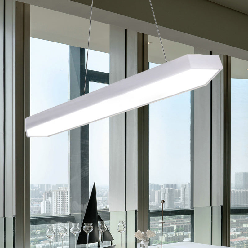 Karla  Modern Linear Pendant: Customizable LED Light for Any Space