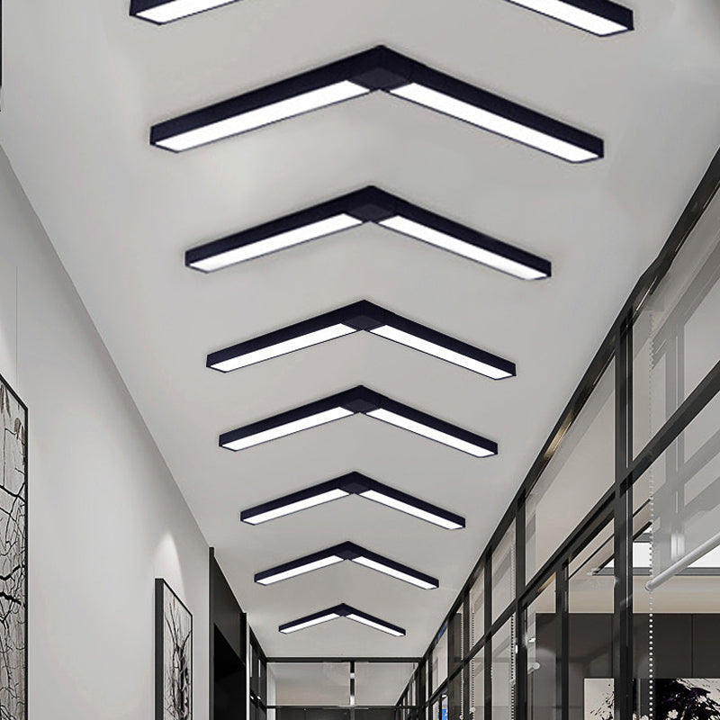 Callie Modern Pendant - Sleek Rectangular LED Light with Adjustable Length