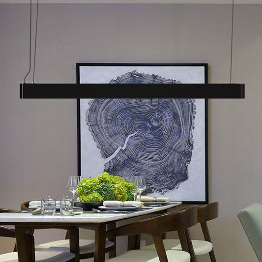 Bailey: Modern Linear Pendant Lamp for a Sleek Touch