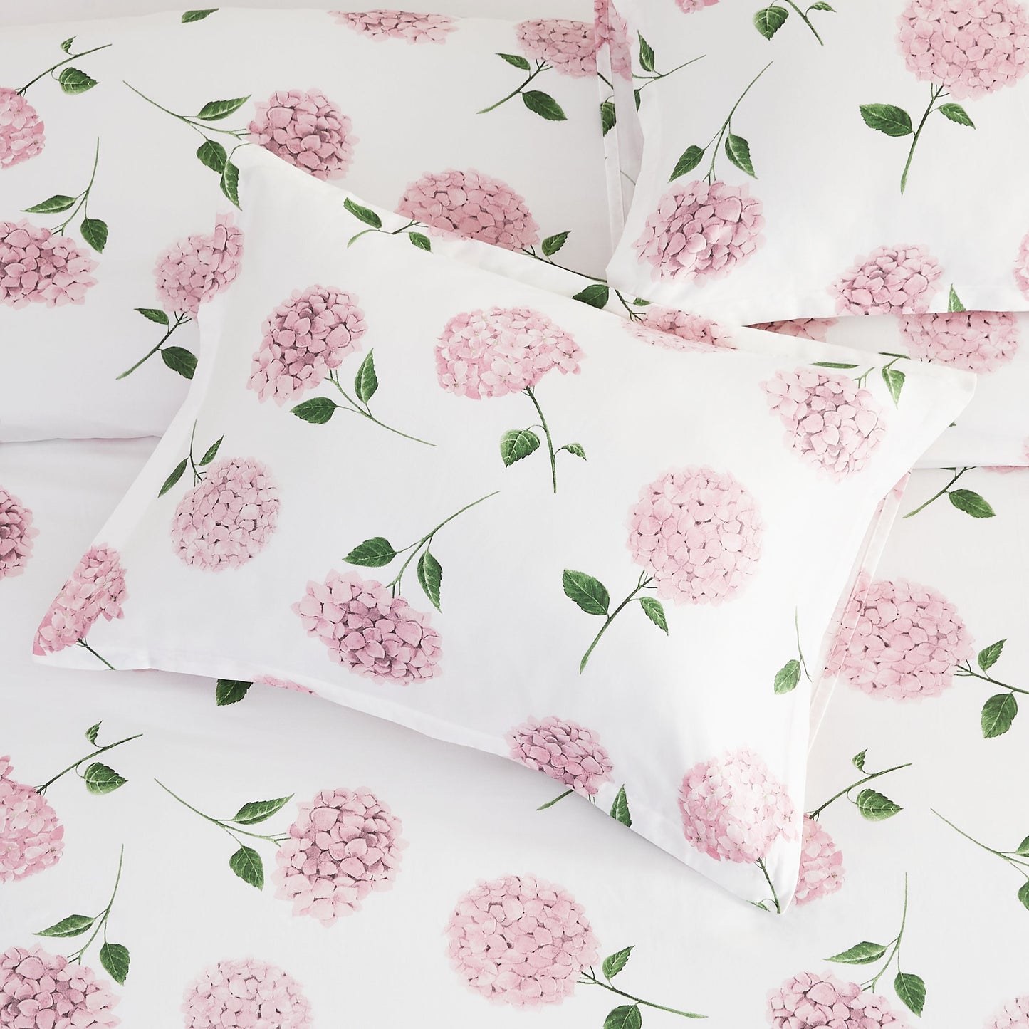 Hydrangea Printed Duvet Set