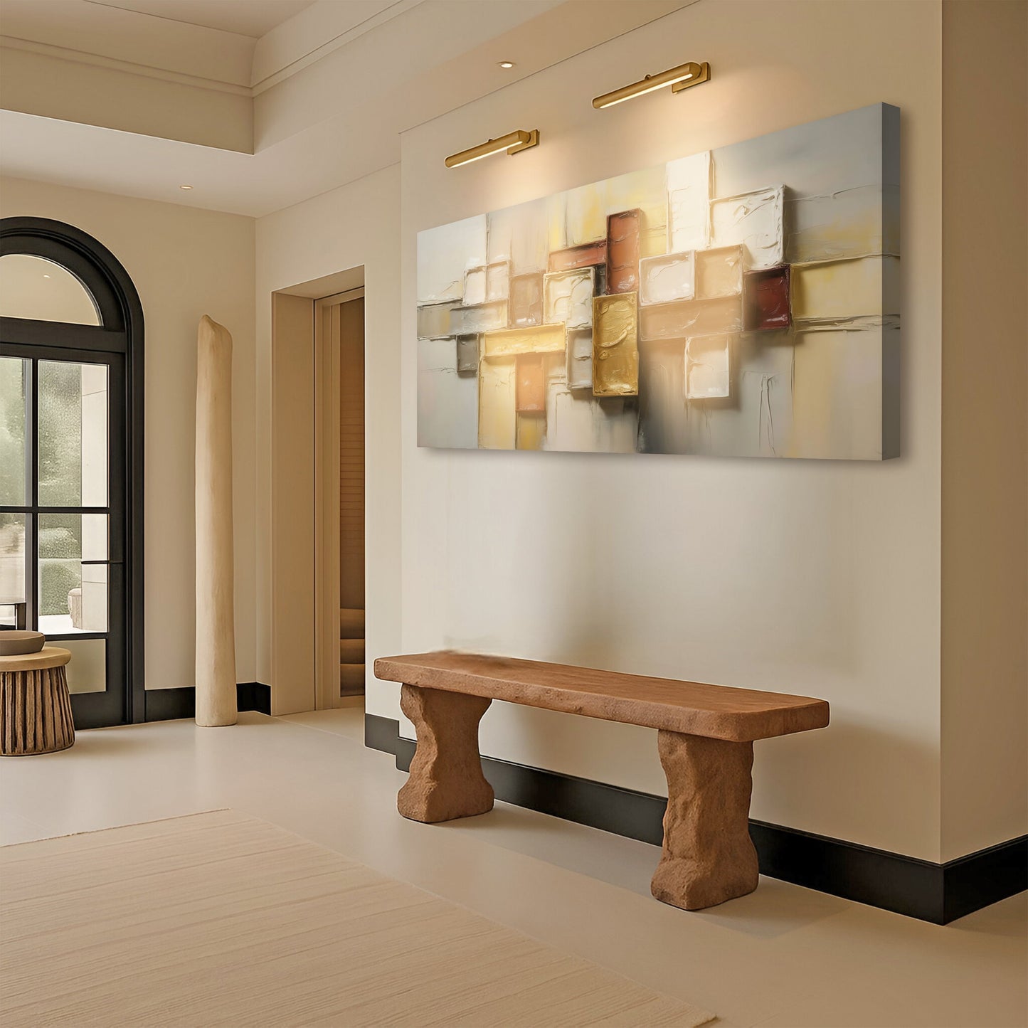 Shape Pattern Minimalist Abstract Wall Art