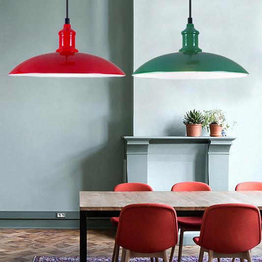 Eloise Industrial Duo-Tone Pendant: A Bold Statement Piece