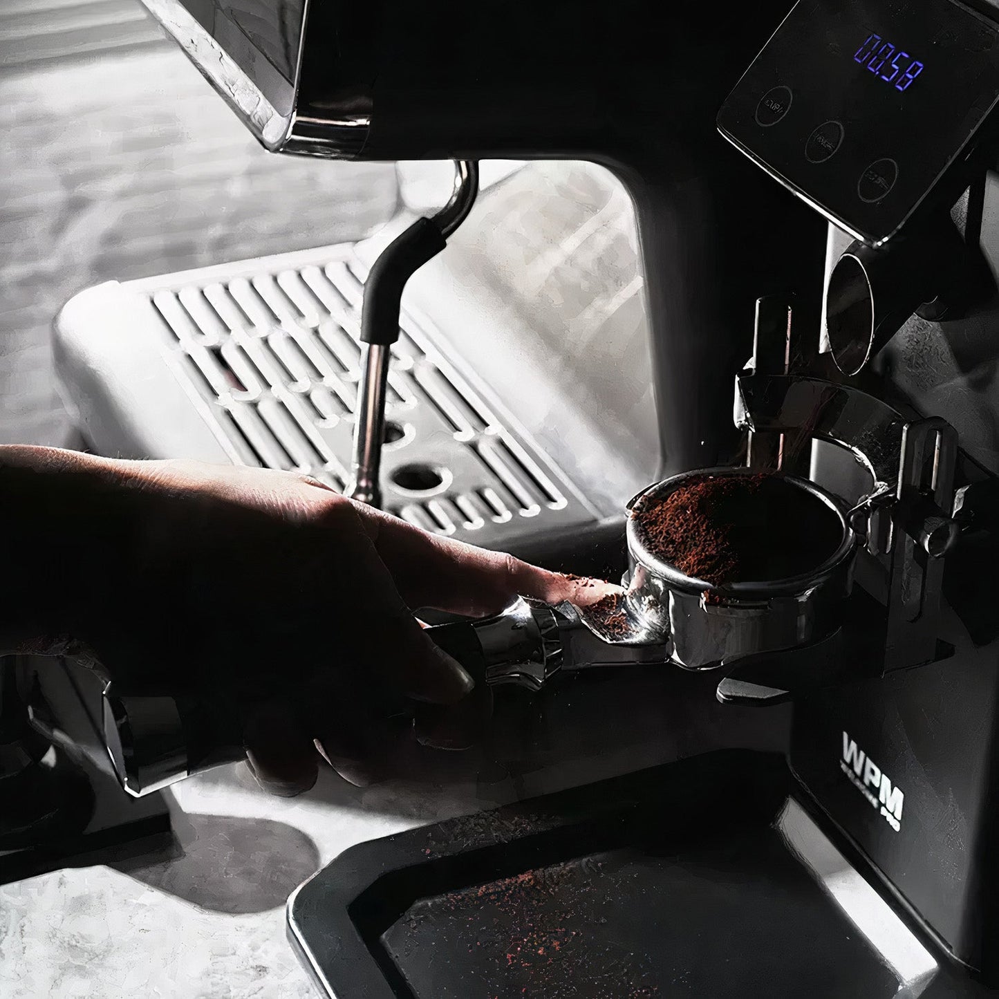 Italian Handle Bottomless Portafilter