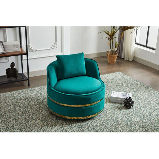 Bedroom Bedding & Decor: Swivel Chair, 360 Swivel Accent Chair, Barrel Chair for Living Room Bedroom by Streamdale Furniture