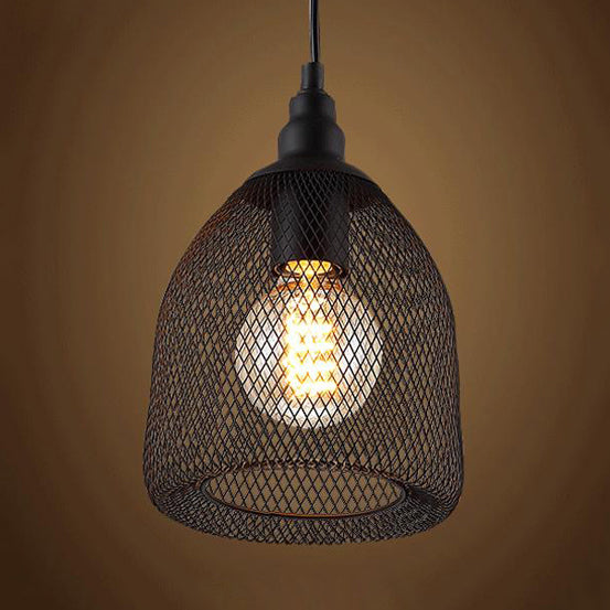 Illuminate Your Space with Industrial Charm: The Bell Metal Pendant Light