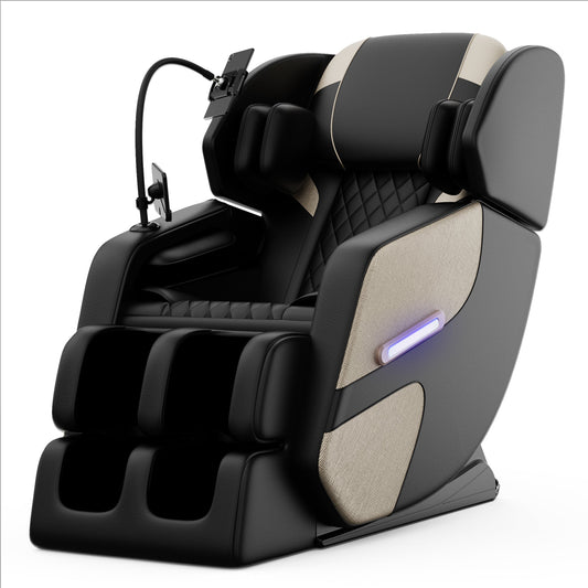 Smart Home Device: Massage Chair Recliner with Zero Gravity with Full Body Air Pressure by Streamdale Furniture