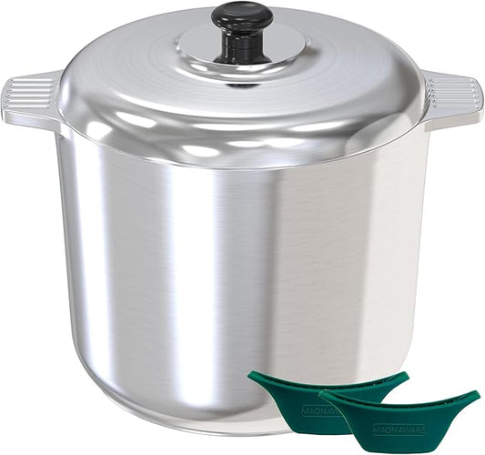 Kitchen Tools & Cookware: Stock Pot with Lid 14 Quarts by MAGNAWARE