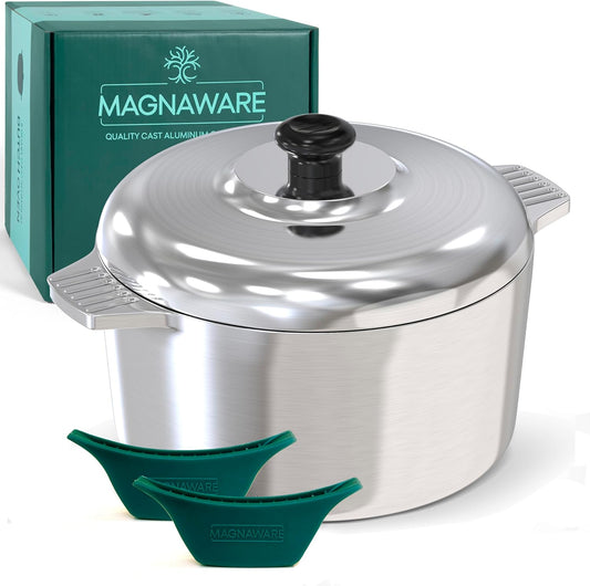 Kitchen Tools & Cookware: 5 Quarts Round Dutch Oven with Lid by MAGNAWARE