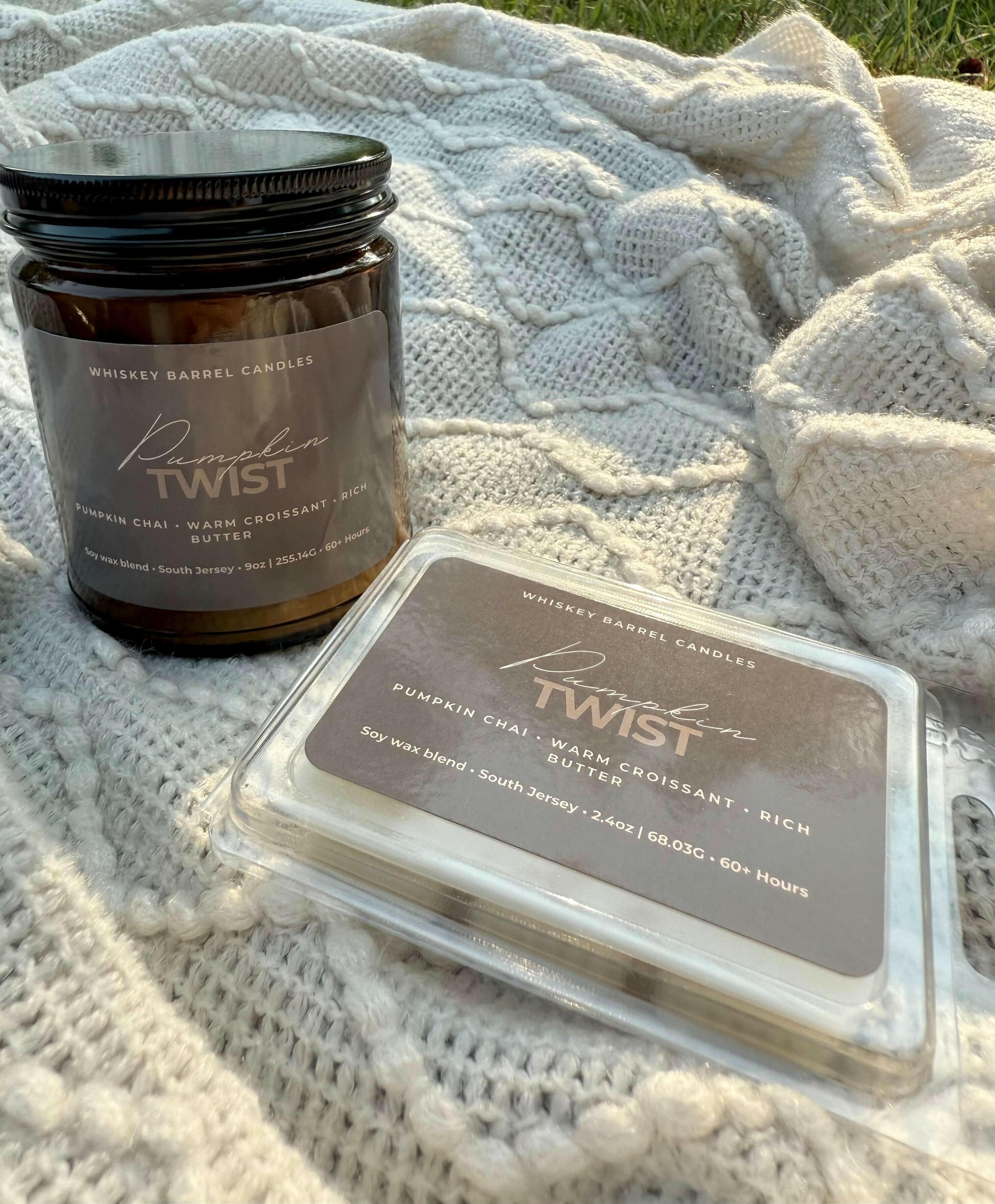Kitchen Tools & Cookware: Pumpkin Twist 2.4oz Wax Melt by Whiskey Barrel Candles