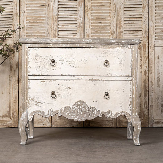 Vintage wooden cabinets, double-drawer storage cabinets, farmhouse-style cabinets enhance living spaces and make perfect rustic housewarming gifts