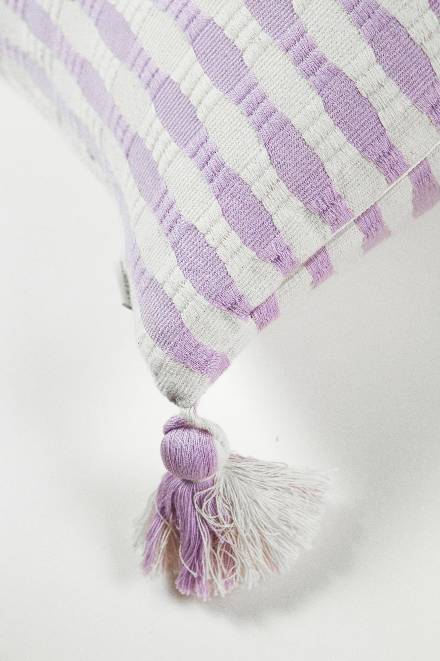 Antigua Pillow - Light Lavender Solid