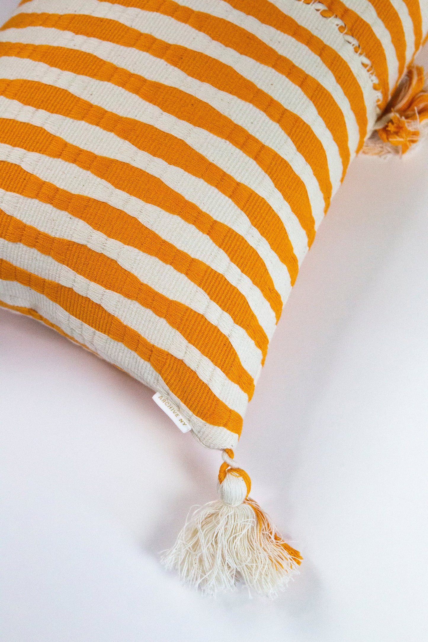 Antigua Pillow - Orange Solid