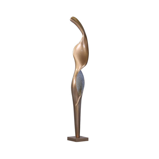Art Torch Sculpture Floor Lamp