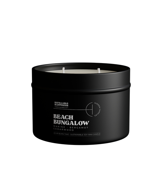 Smart Home Device: Beach Bungalow Candle Refill by Hidden Candles