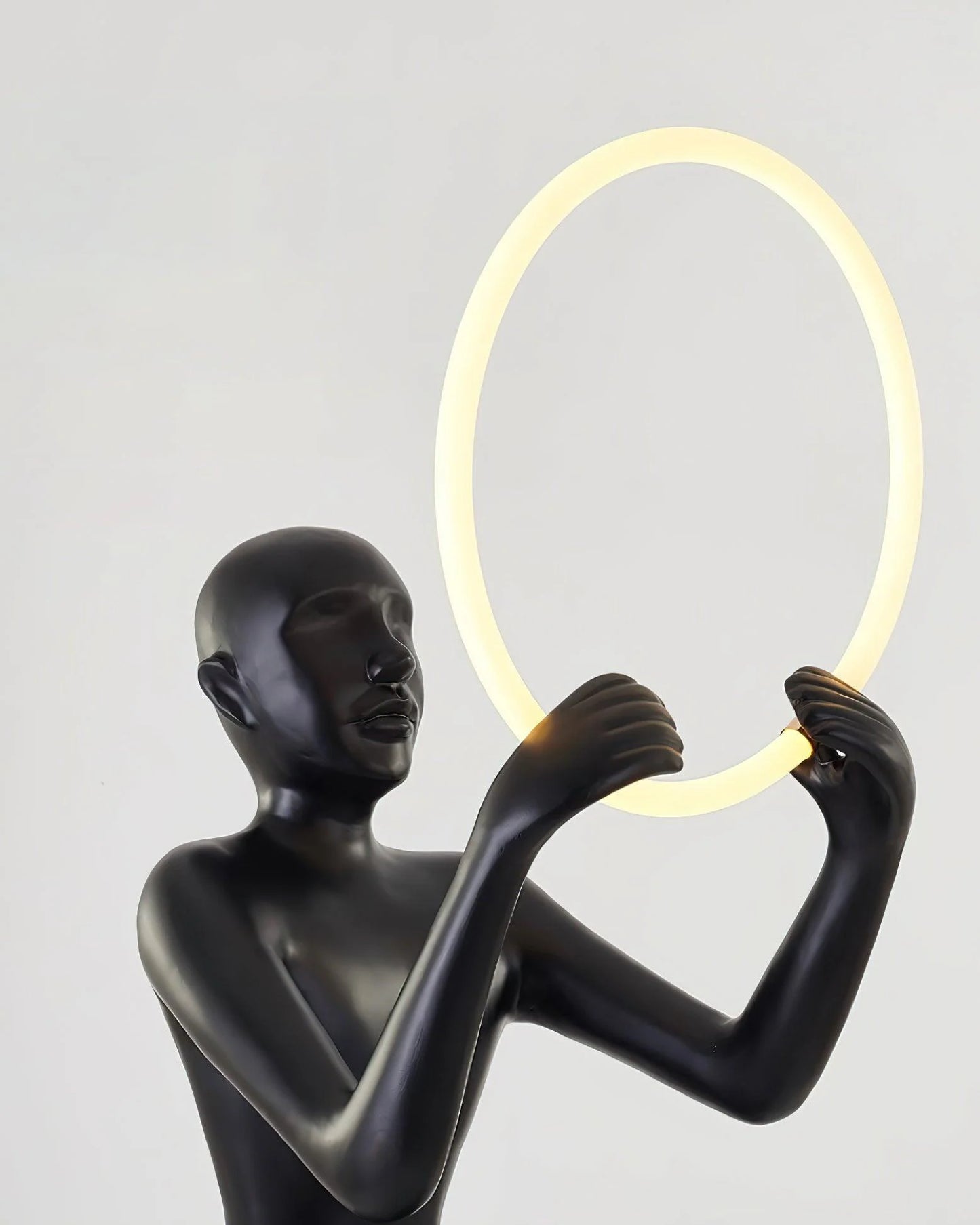 Bella Sitting Sculpture Floor Lamp