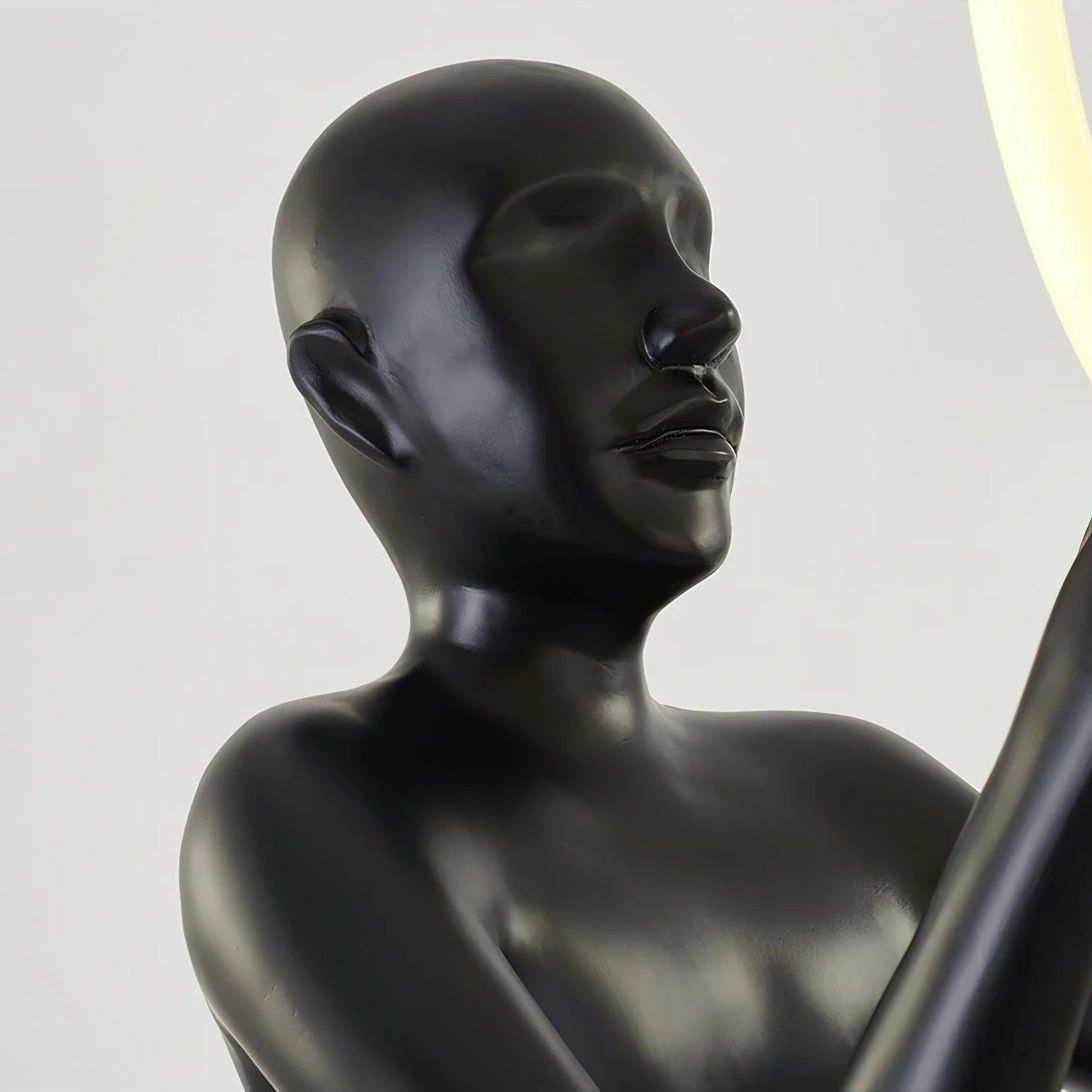 Bella Sitting Sculpture Floor Lamp