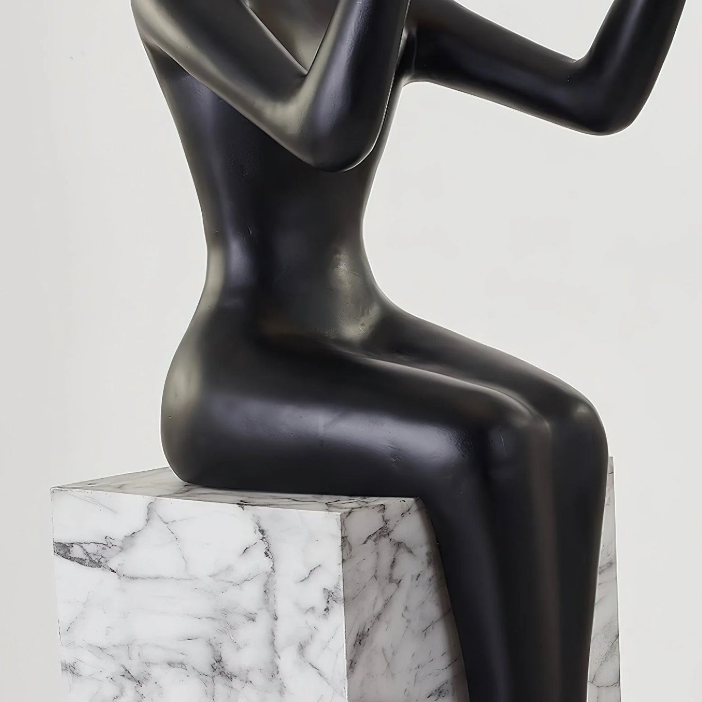Bella Sitting Sculpture Floor Lamp