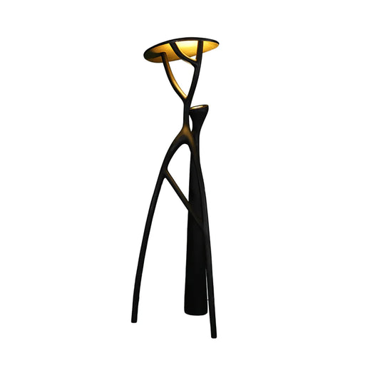 Blonski Black Statue Floor Lamp