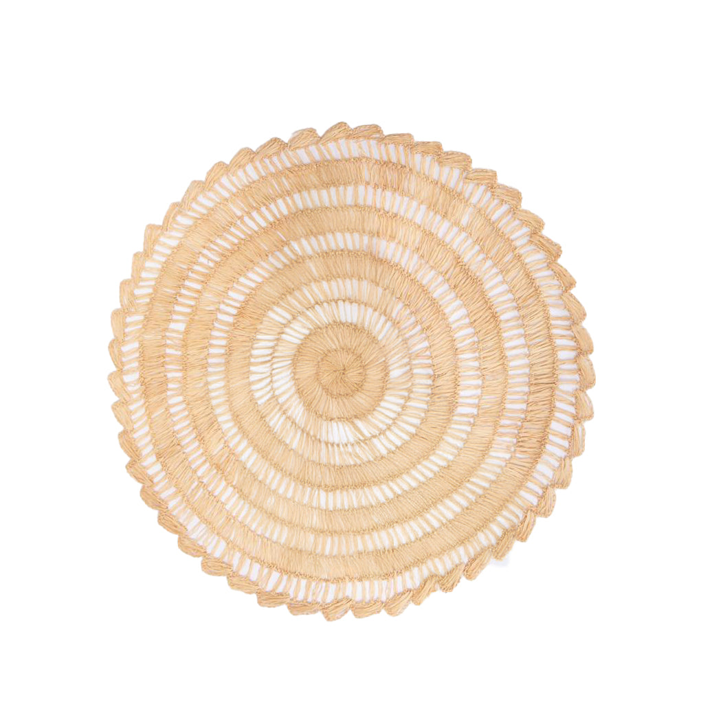 Area Rug: Buriti Straw Placemat by Talah Home