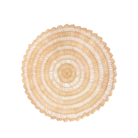 Area Rug: Buriti Straw Placemat by Talah Home