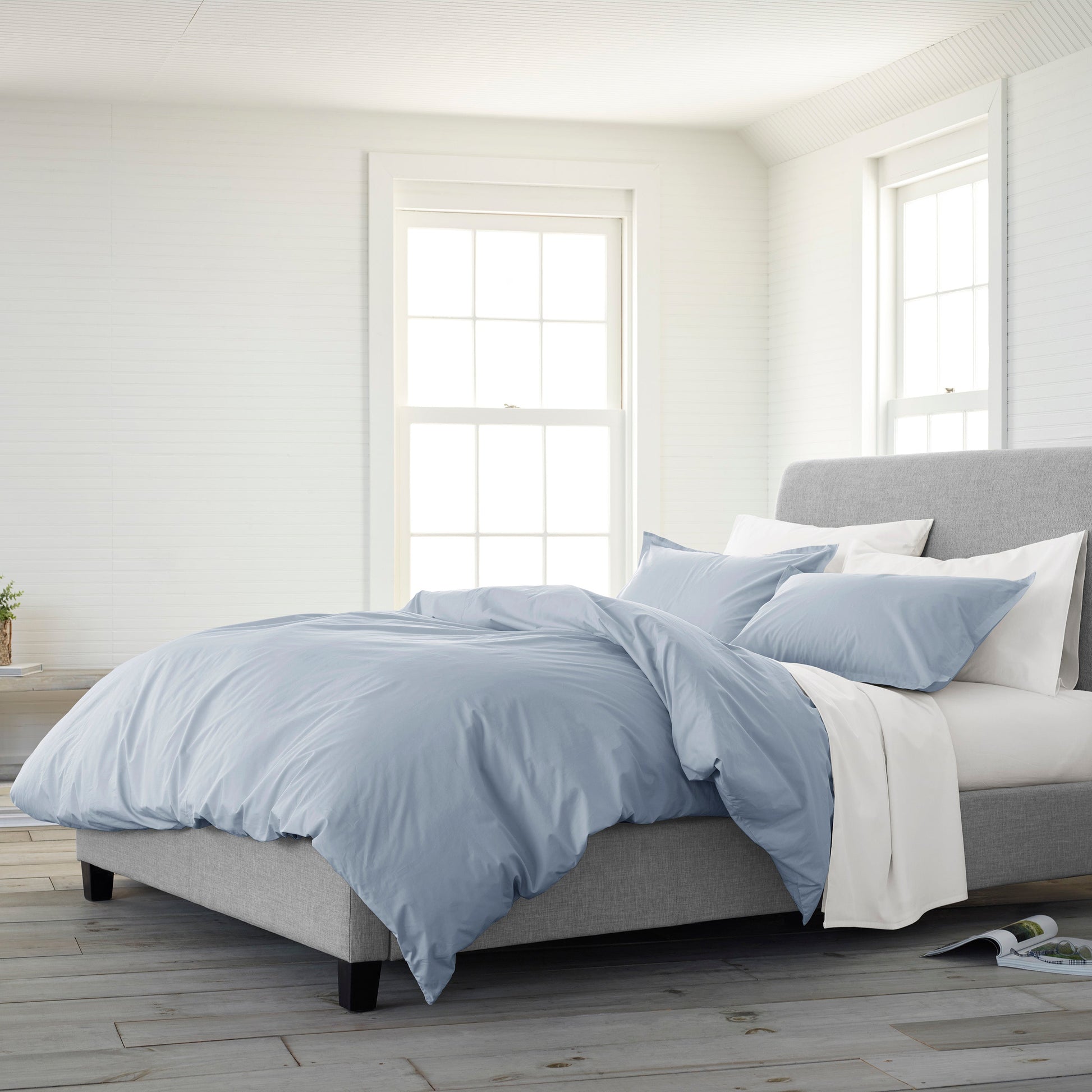 Bedroom Bedding & Decor: Clean Design Home® Comforter Set with Matching Shams-Solid color by CLEAN DESIGN HOME® INC