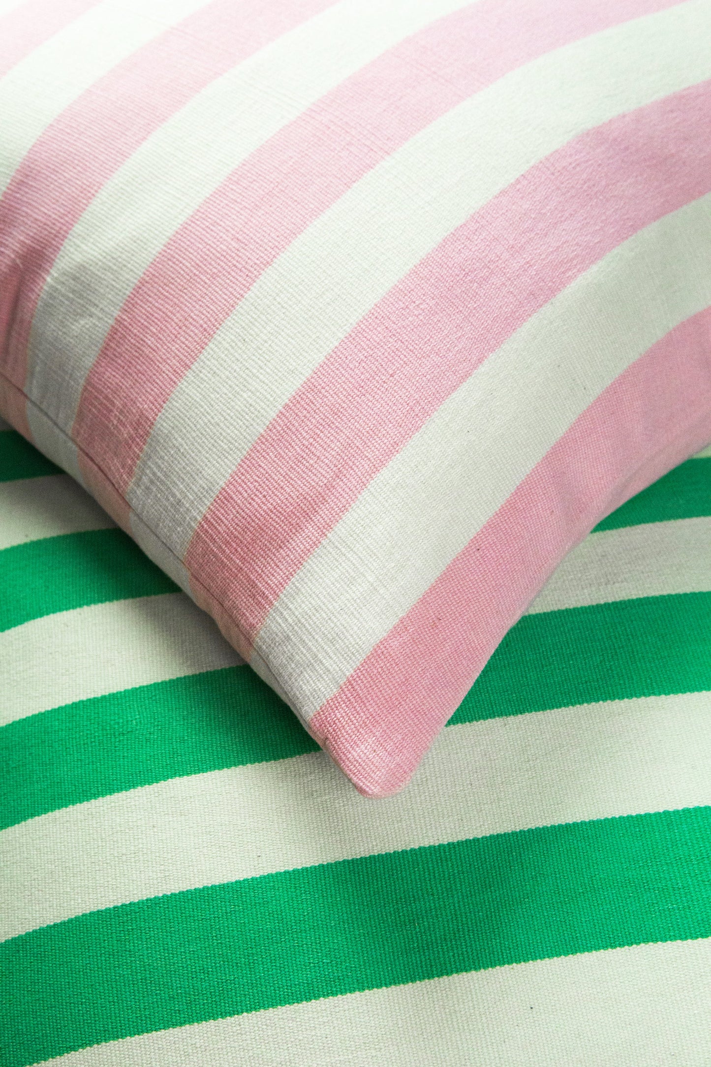Santiago Cabana Stripe - Light Pink