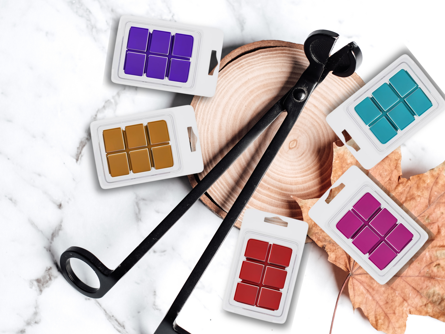 Clamshell Wax Melts – Spring & Summer scents – Fresh, Fruity & Floral for Bright Seasonal Vibes
