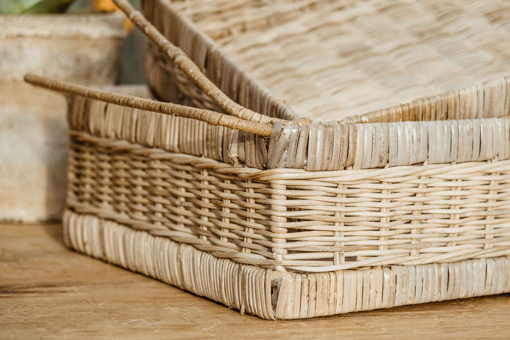 Wicker Serving Tray