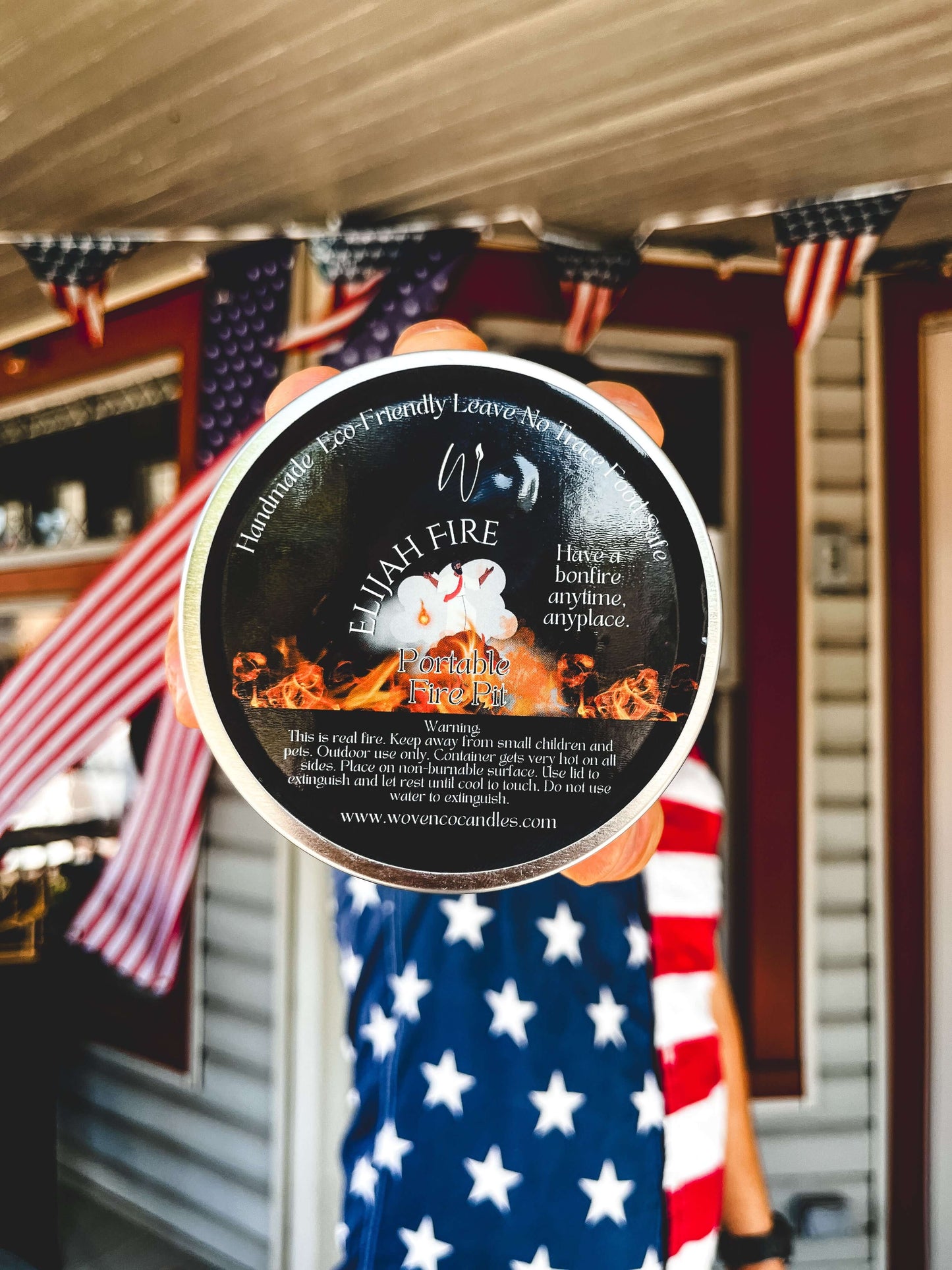 Home & Living: Elijah Fire by Woven Co. Candles