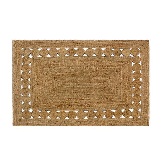 Area Rug: Frame B Natural Classic Rug by Amethyst Hera
