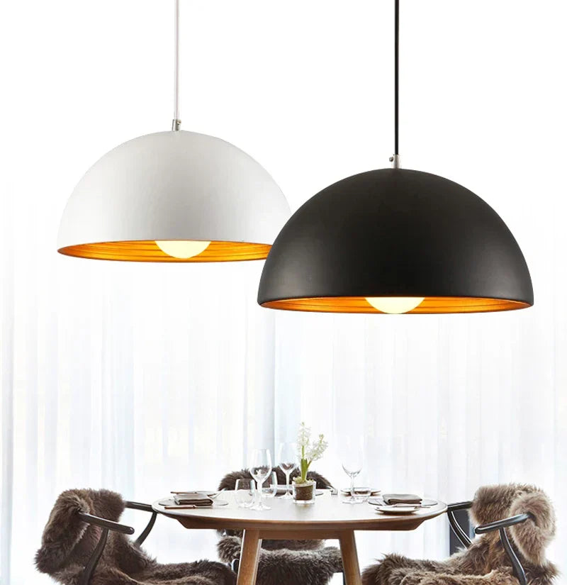 Retro Pendant Light - Industrial Elegance for Restaurant Decor