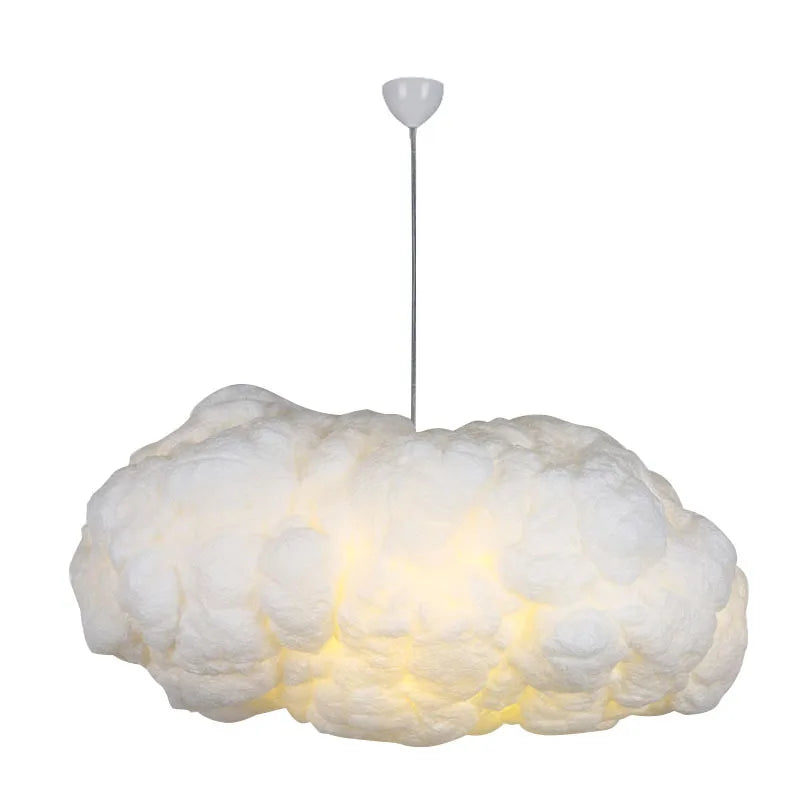 Post Modern Cloud Chandelier Lights - Ideal for Bars, Cafes, and Living Room Bedroom Decor - Unique Cloud Pendant Lamp Inspired Decorative Lighting Fixture